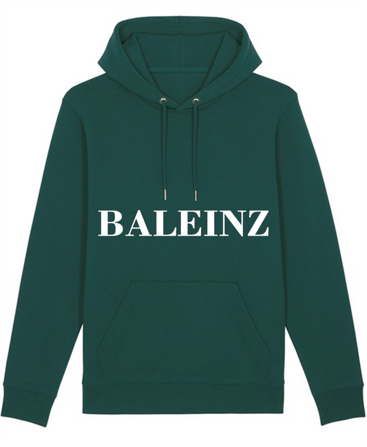 Unisex Cruiser Iconic Hoodie Sweatshirt (Glazed Green/White Design)