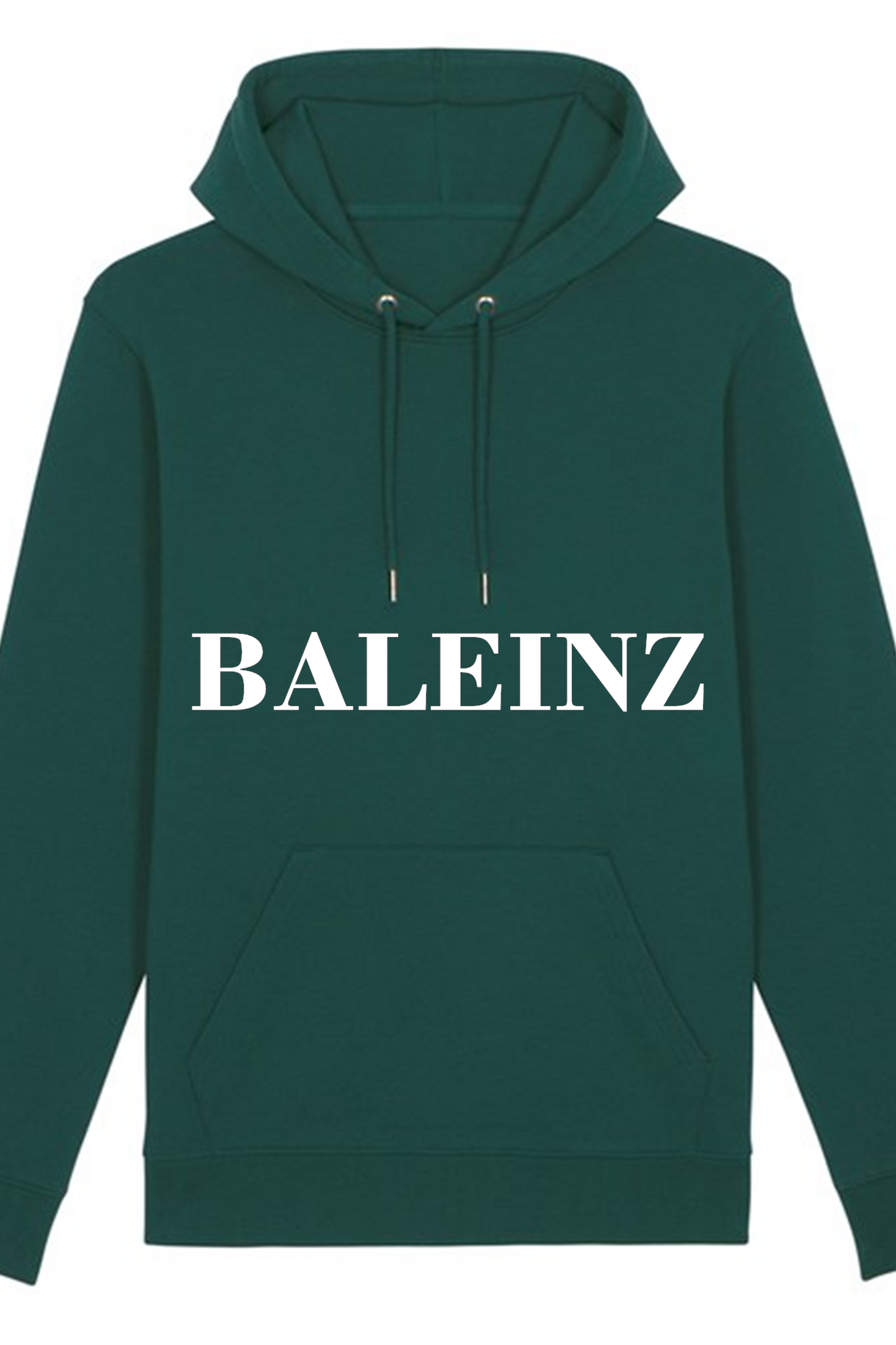 Unisex Cruiser Iconic Hoodie Sweatshirt (Glazed Green/White Design)