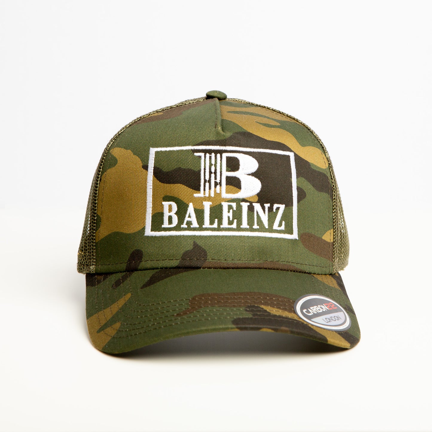 Baleinz logo-embroidered camouflage cap